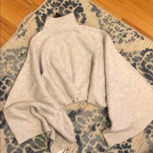 Forever 21  sweater top heather gray